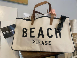 Beach Bag // BEACH PLEASE