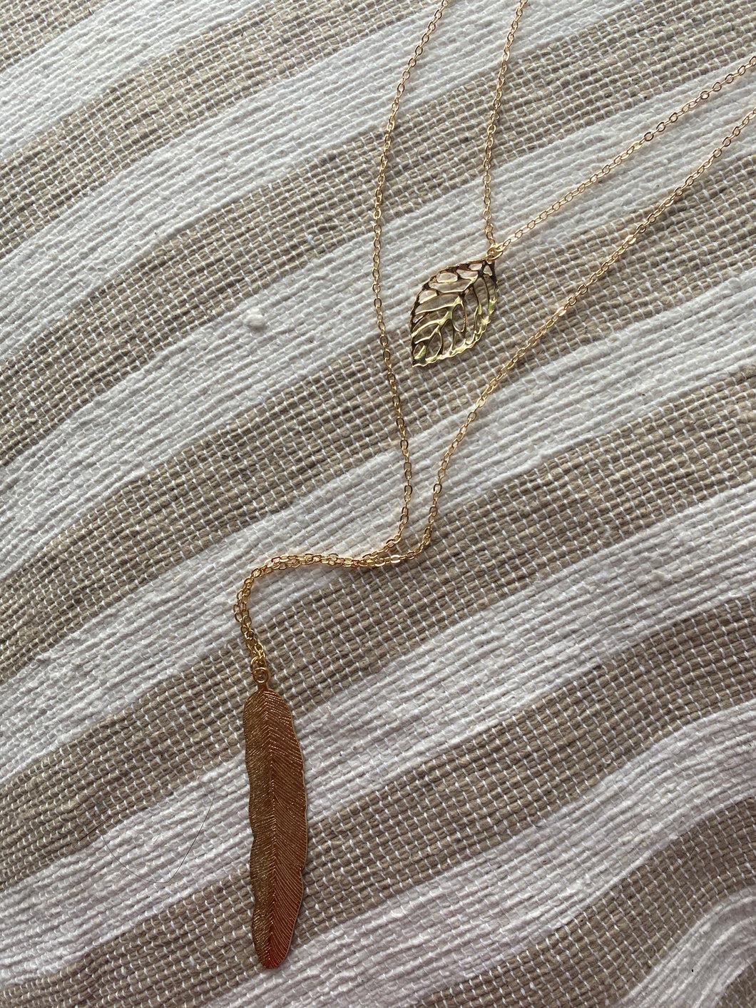 Gold Leaf Necklace