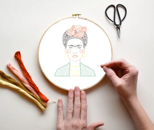Frida DIY Embroidery Kit