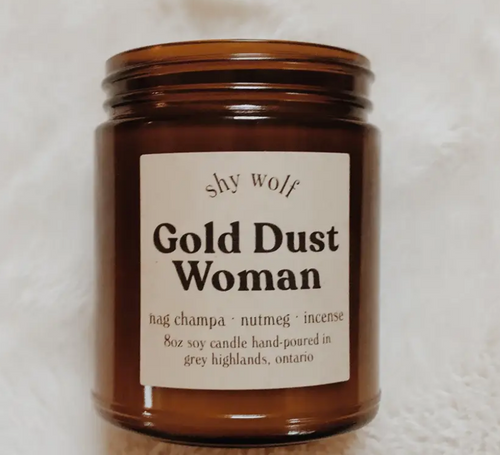 Gold Dust Woman Soy Candle
