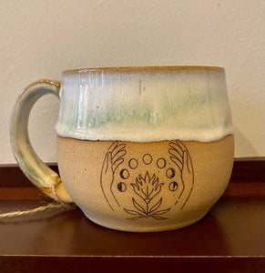 Eclectic Pearl Pottery- Coffee Mug