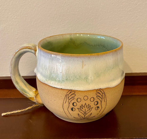 Eclectic Pearl Pottery- Coffee Mug